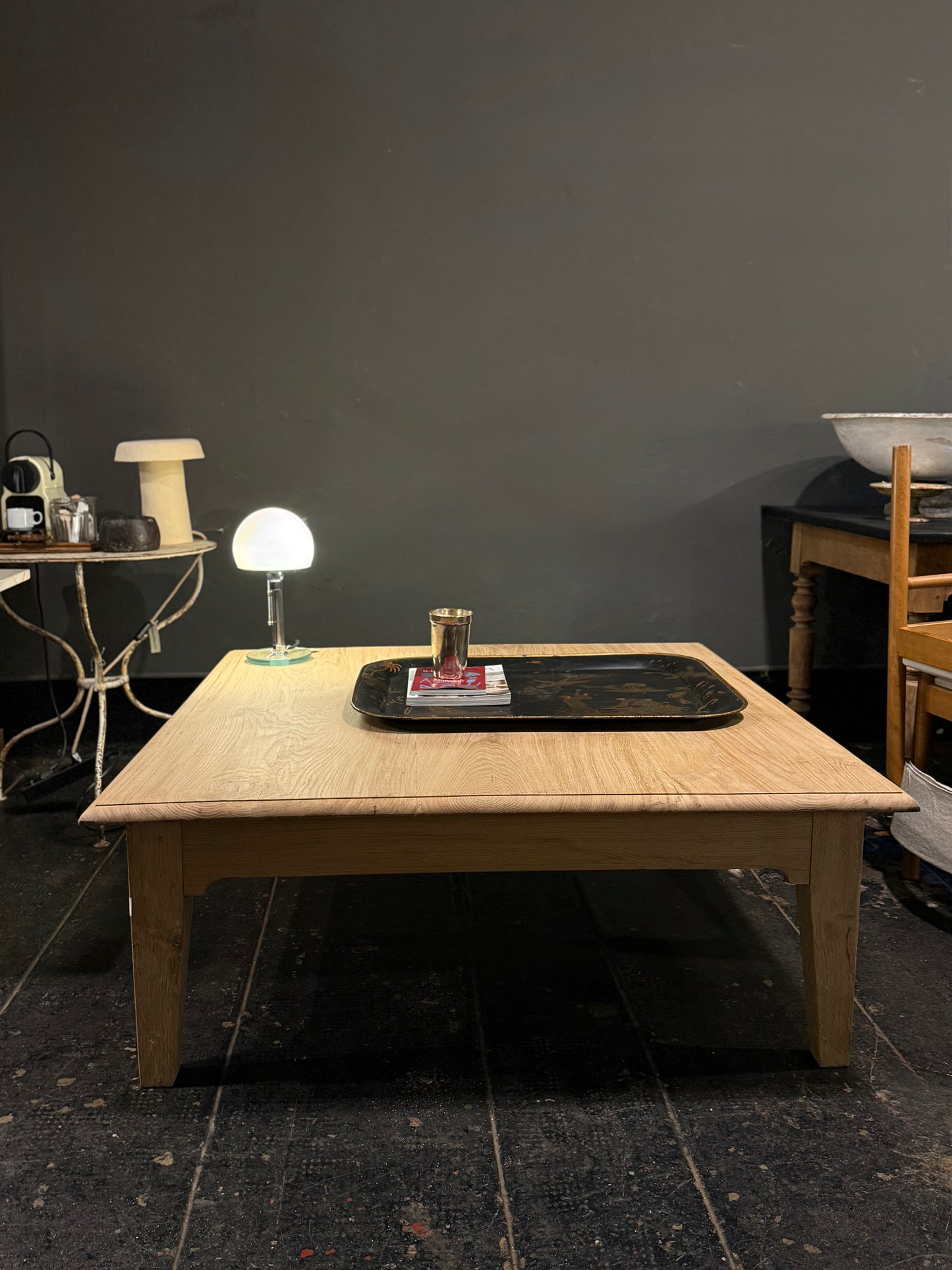 MESA A MEDIDA: Mesa de centro de roble