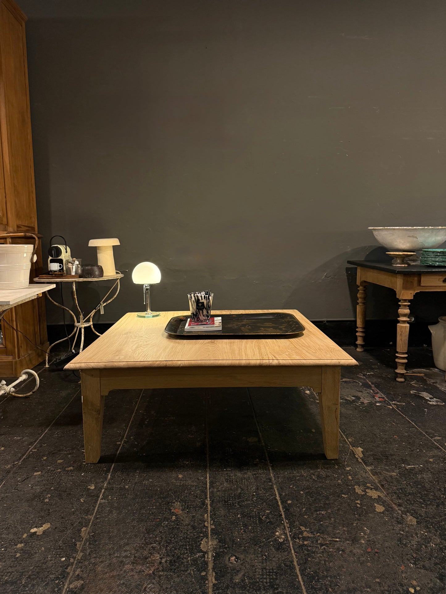 MESA A MEDIDA: Mesa de centro de roble