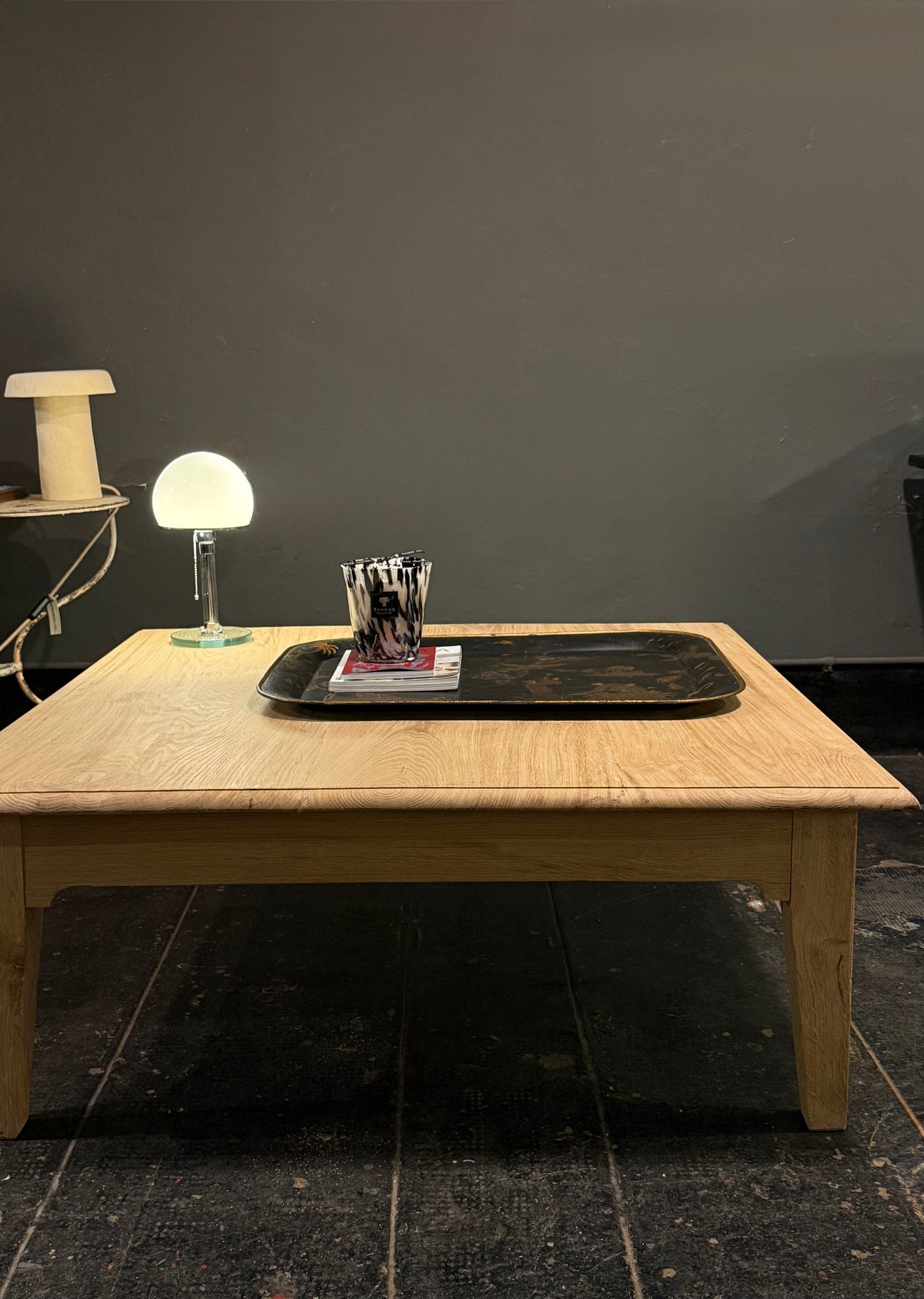 MESA A MEDIDA: Mesa de centro de roble