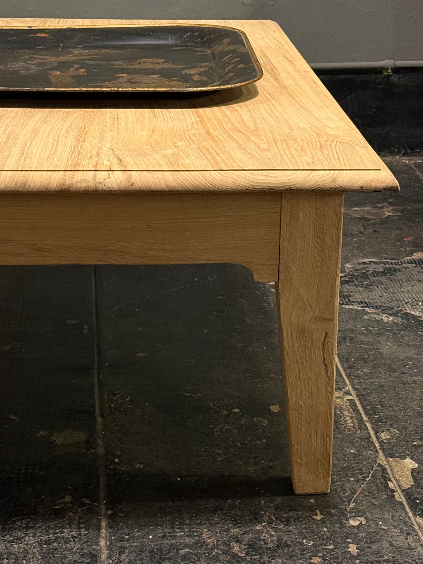 MESA A MEDIDA: Mesa de centro de roble