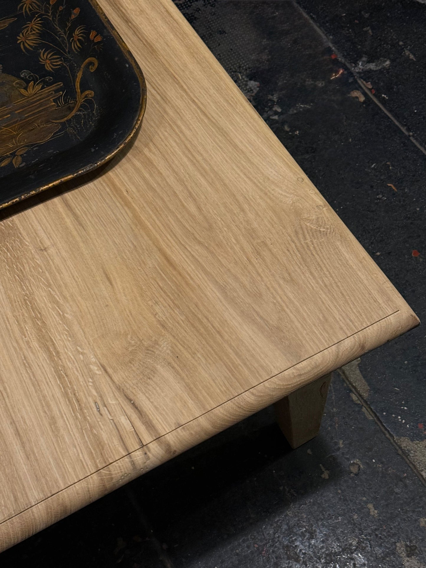 MESA A MEDIDA: Mesa de centro de roble