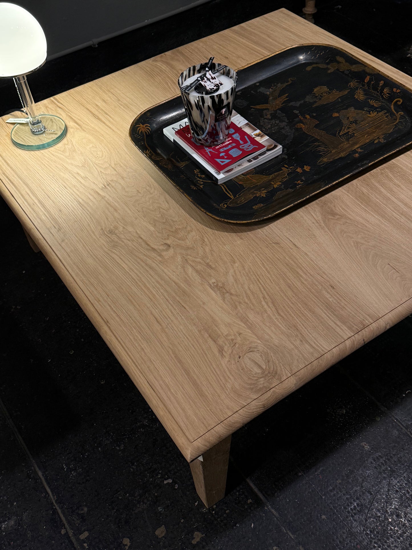 MESA A MEDIDA: Mesa de centro de roble