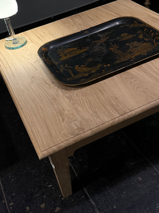 MESA A MEDIDA: Mesa de centro de roble