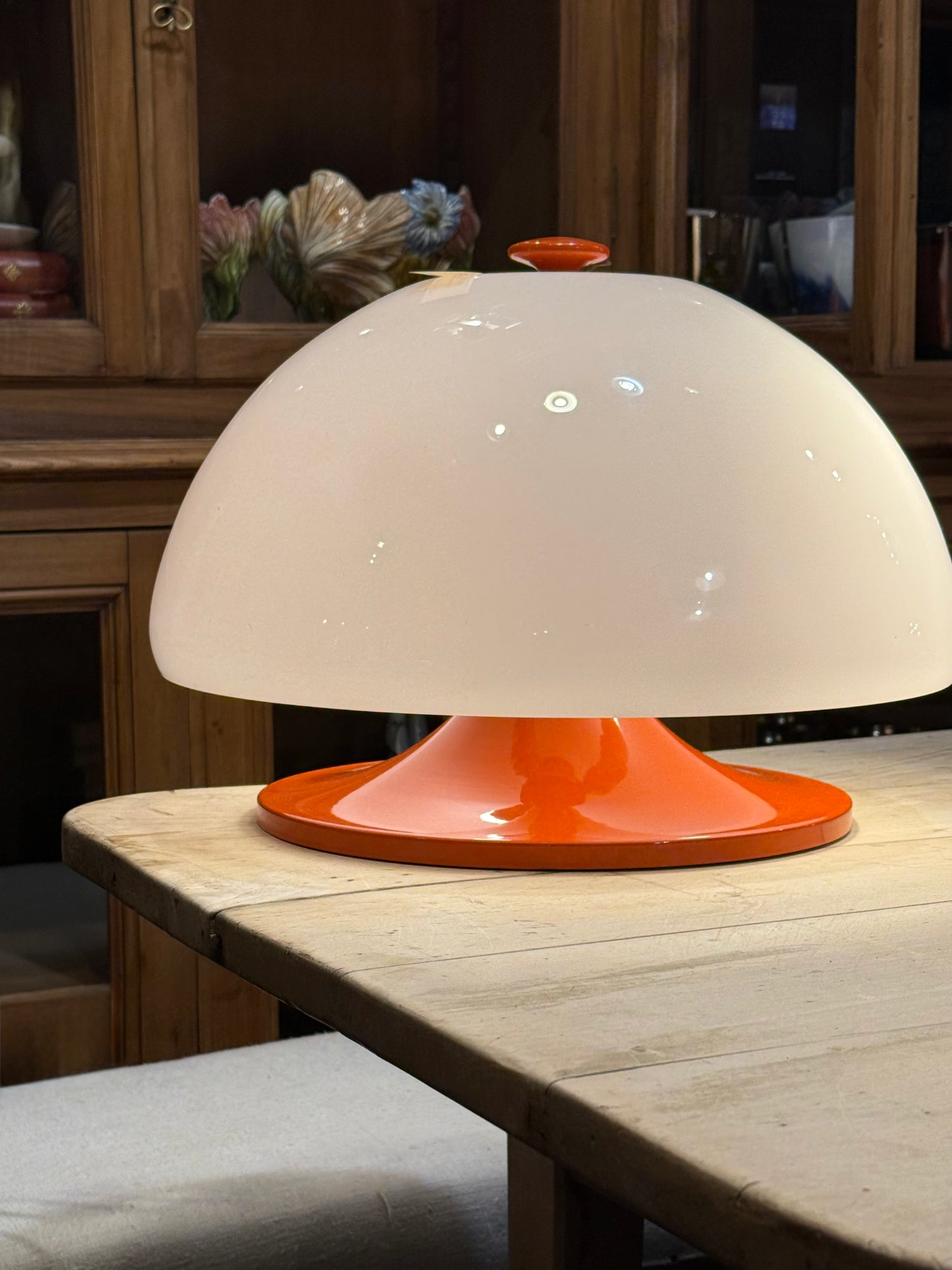 Lámpara de mesa “Serpente” de Elio Martinelli para Martinelli Luce · Italia, años 60