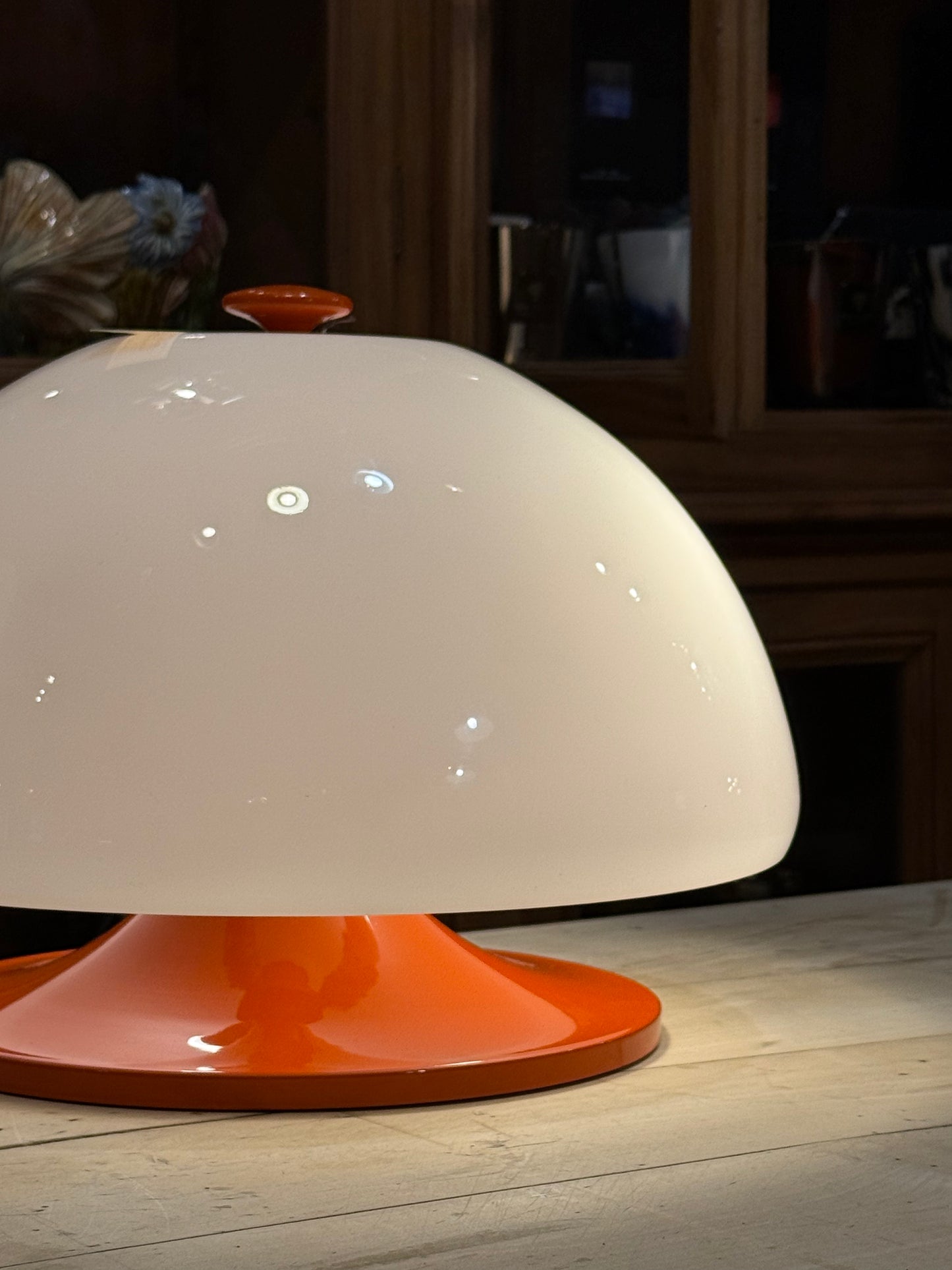 Lámpara de mesa “Serpente” de Elio Martinelli para Martinelli Luce · Italia, años 60