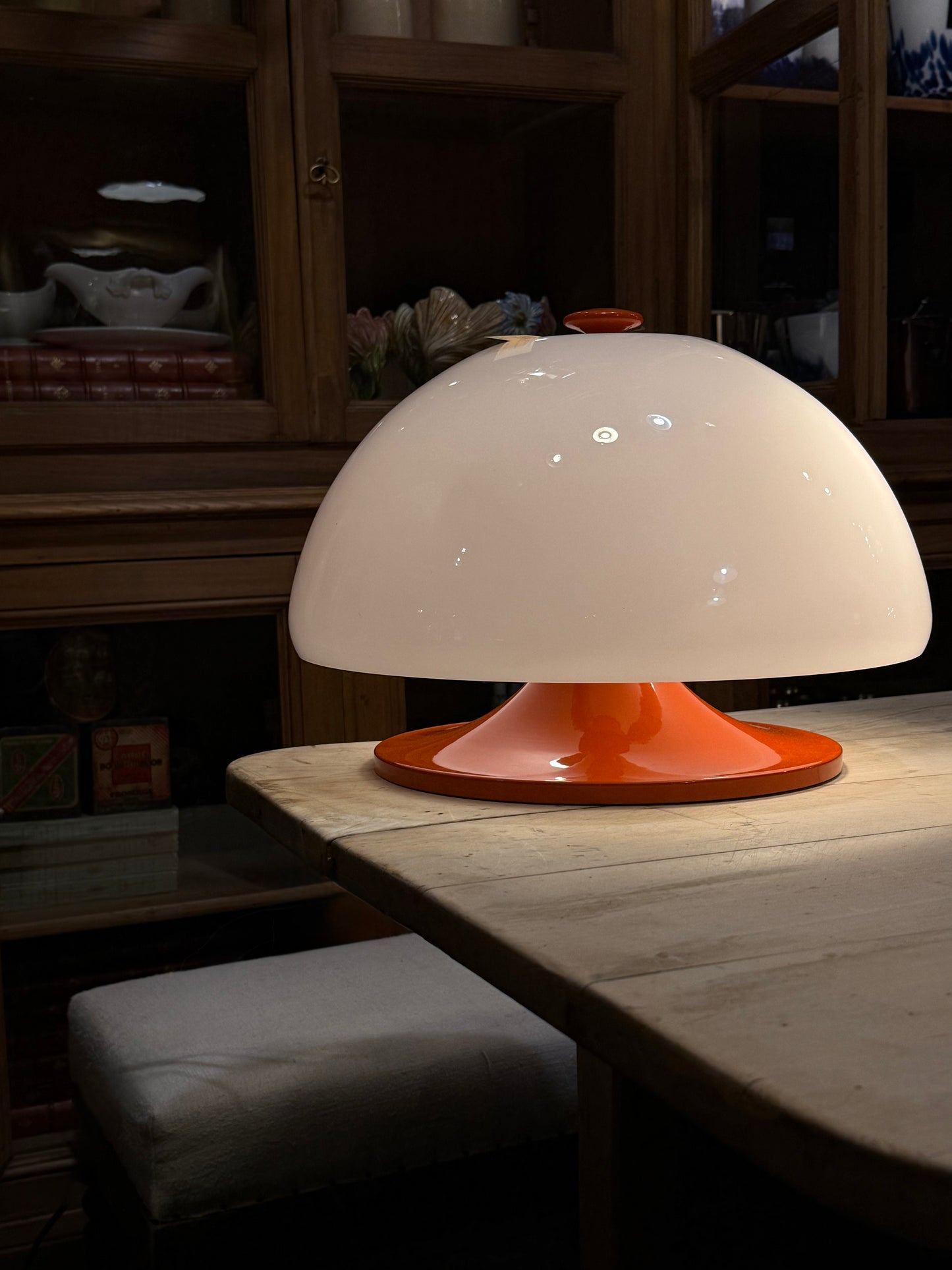 Lámpara de mesa “Serpente” de Elio Martinelli para Martinelli Luce · Italia, años 60