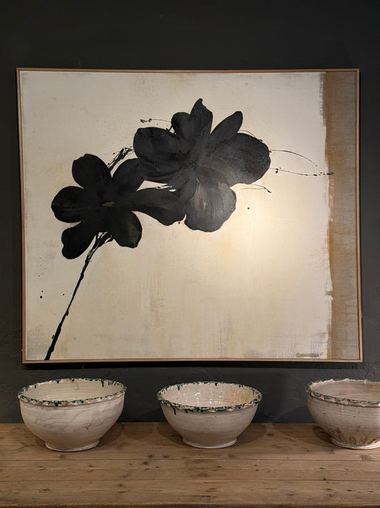 Cuadro "Flores negras" *Precio a consultar